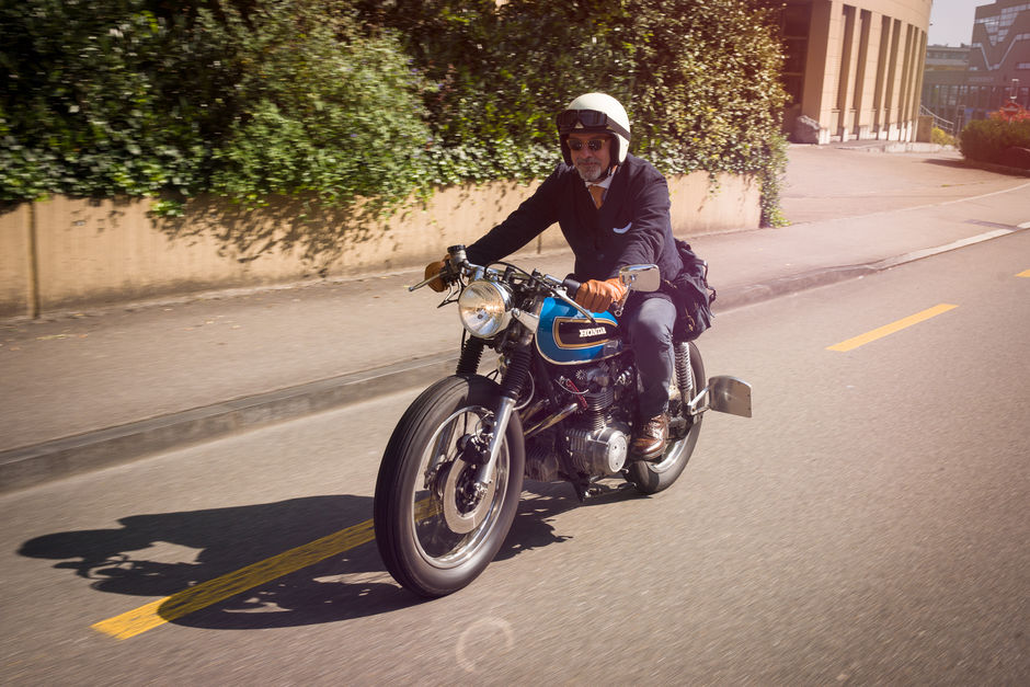 The Distinguished Gentlemans Ride 2014 Zurich Honda CB750 Four