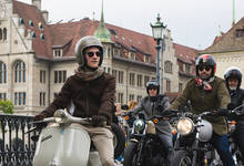 The 2015 Distinguished Gentlemans Ride in Zurich